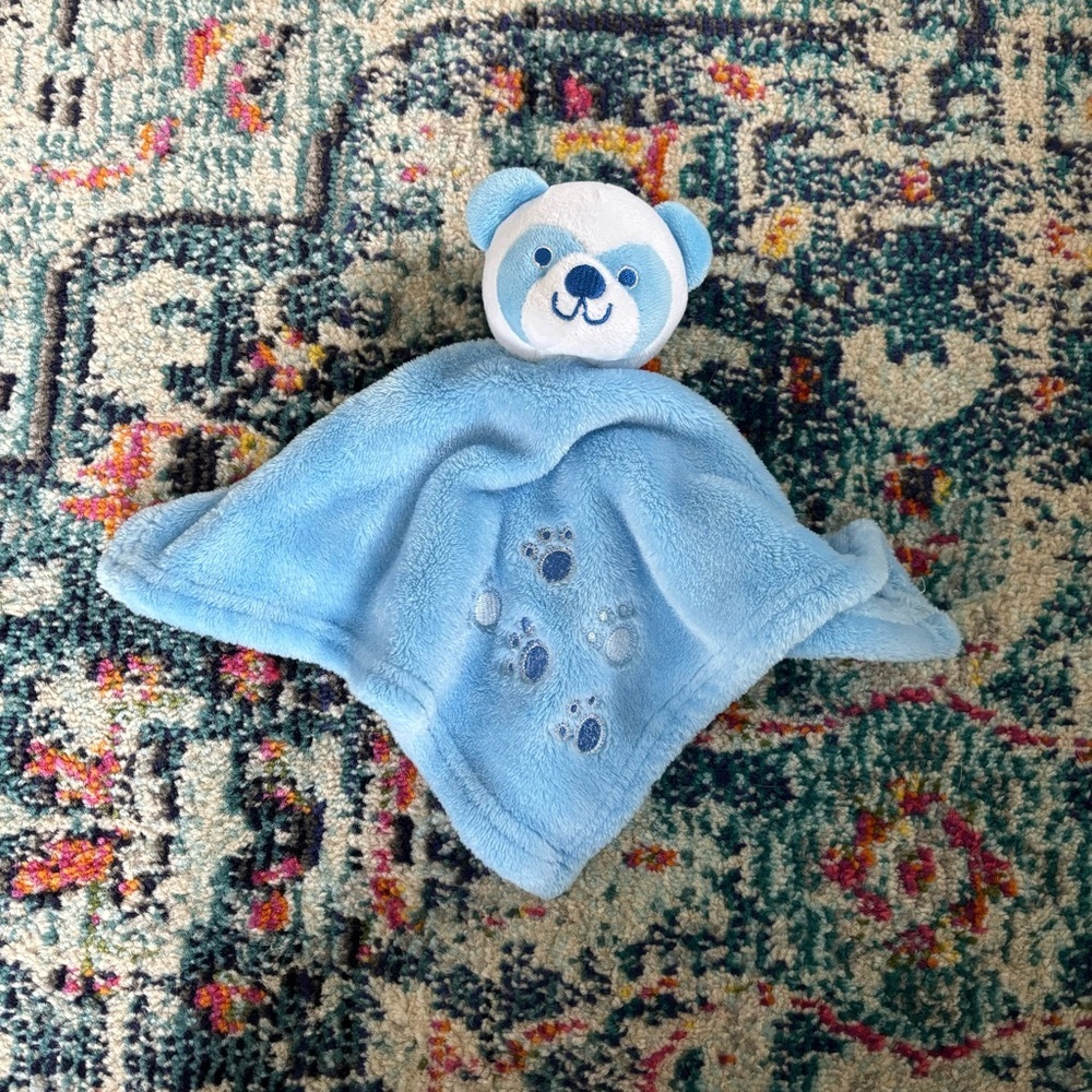 Little Beginnings blue bear lovey